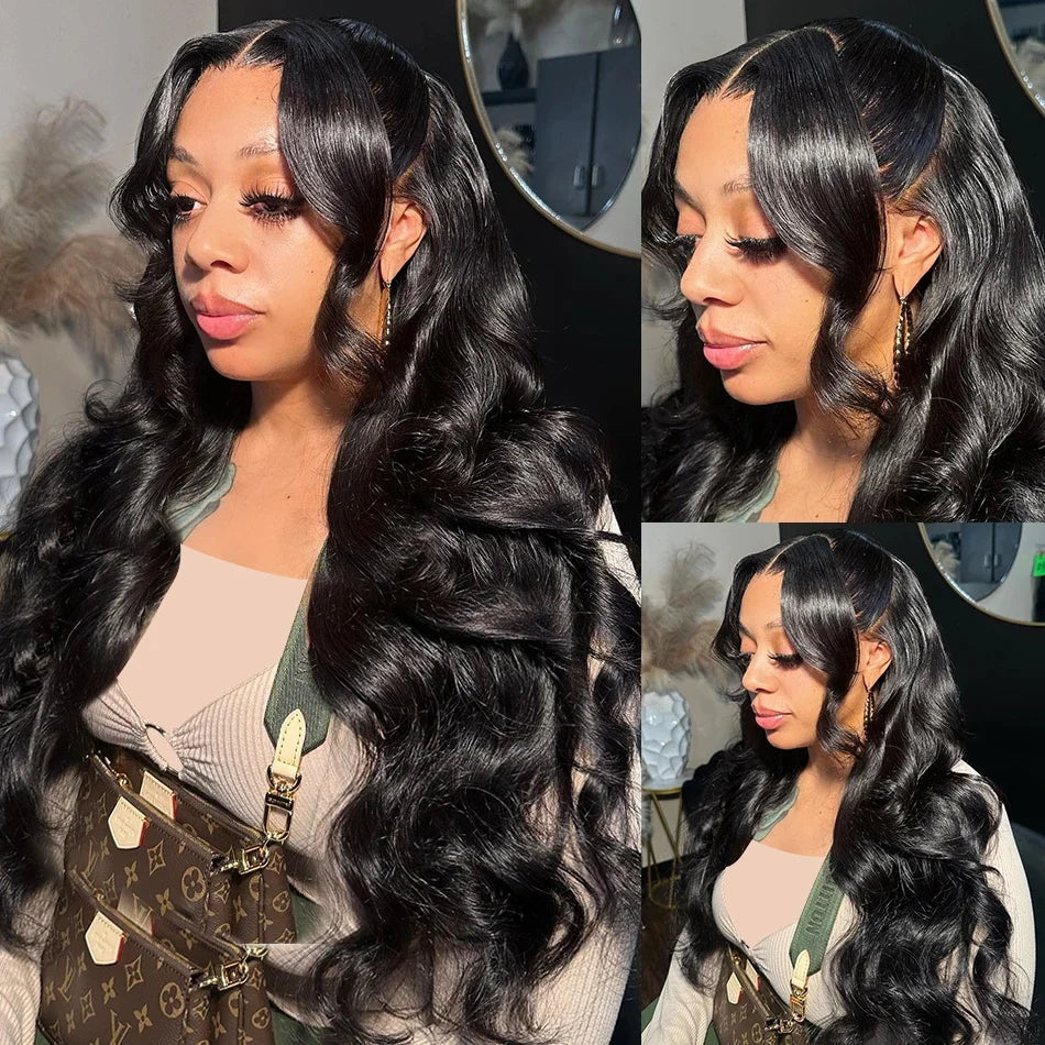 28 Inch 13x6 HD Lace Front Wig Natural Style