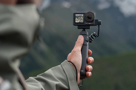 DJI Action 5/4 Charging Handle with 4900mAh Battery