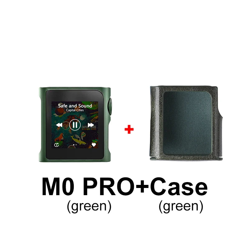 HiFi USB DAC and MP3 Player with Case Green