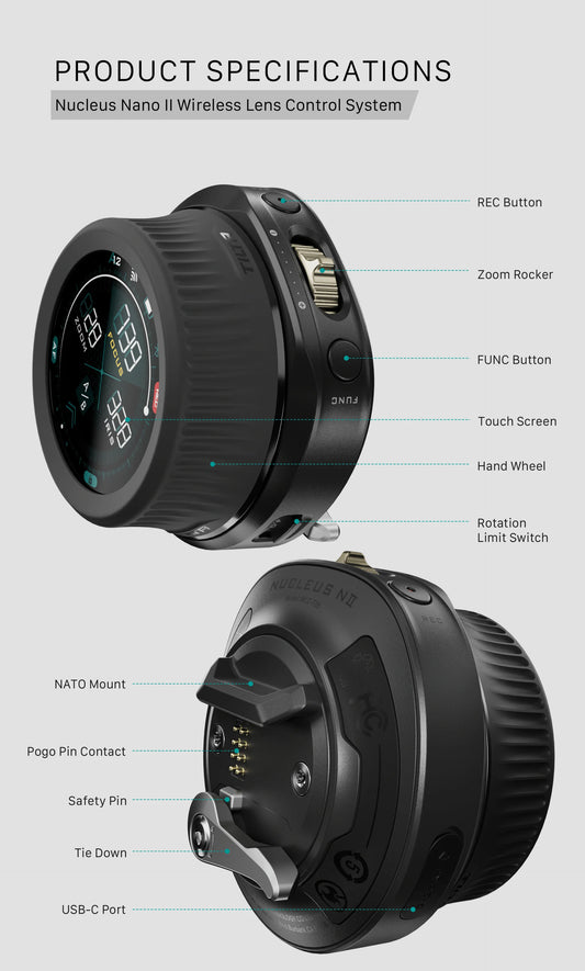WLC-T05-MK Wireless Follow Focus Motor Controller