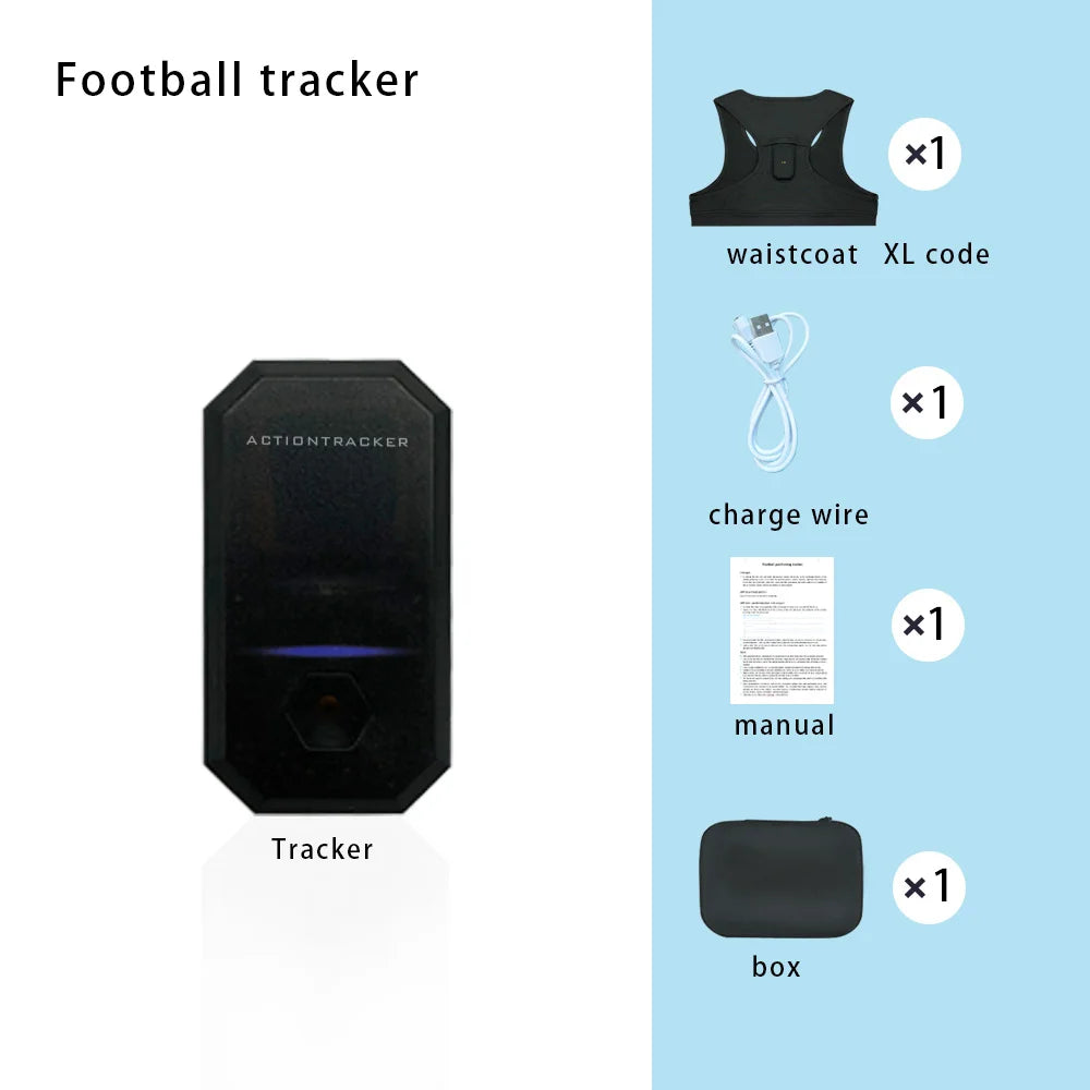 XL Football GPS Tracker Vest Performance Training Sensor