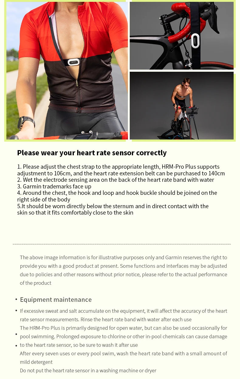 Smart Heart Rate Monitor Band for Running Cycling Swimming