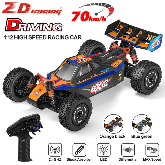 High-Speed RC Racing Car 1/12 Brushless 70KM/H