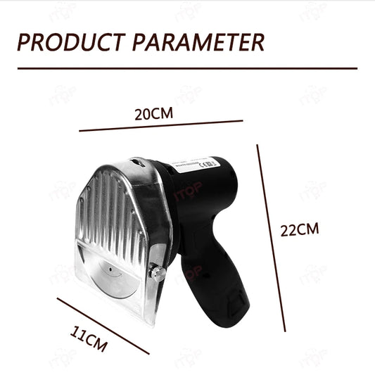 Handheld Shawarma Gyro Meat Cutter 220-240V