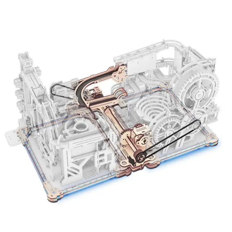 Electric Marble Run 3D Puzzle Toy with Lights