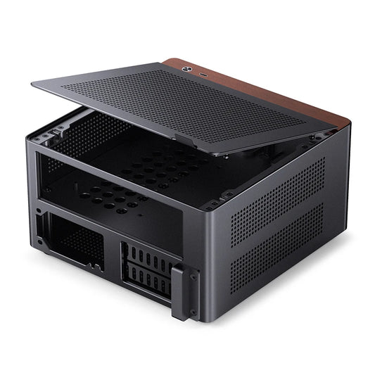 Black Ultra-Slim 4.5L Mini ITX Case for FLEX PSU