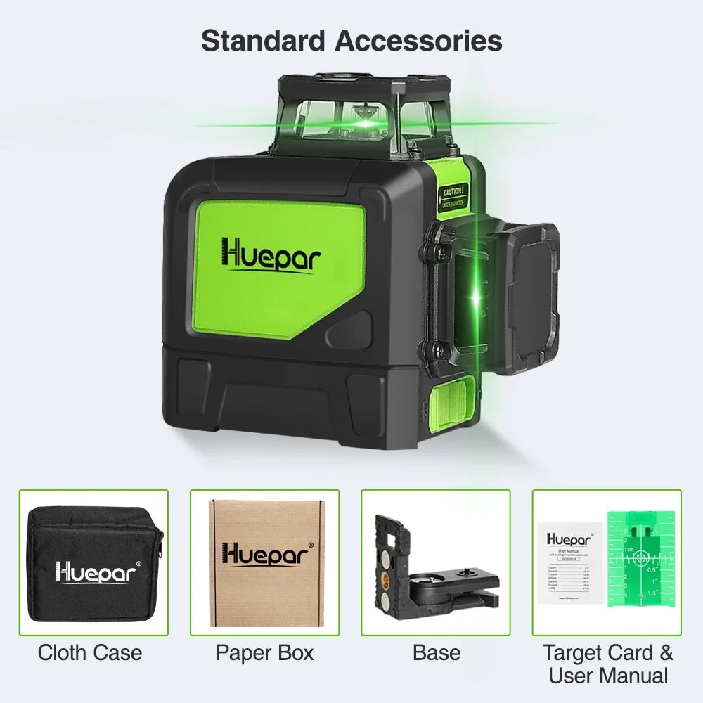 Portable 8 Line Laser Level 360 Cross Line