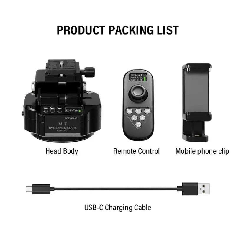 Smart Auto Tracking Tripod Stabilizer 360 M7