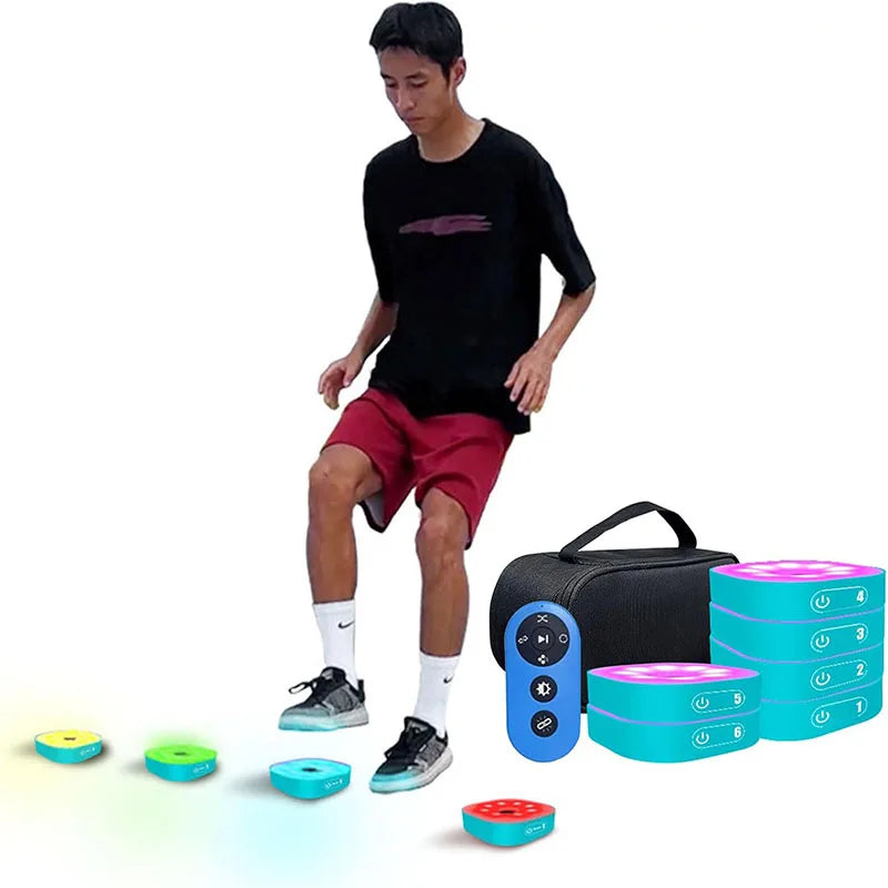 6 Lamp Blue Speed and Reaction Training System
