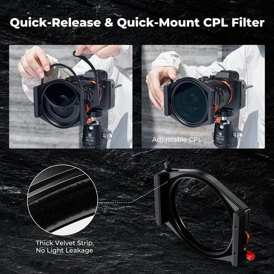 Pro Camera Filter System with ND8 ND64 ND1000