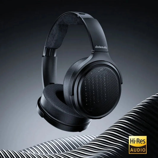 Planar Magnetic Over-Ear Audiophile Headphones Wired HiFi