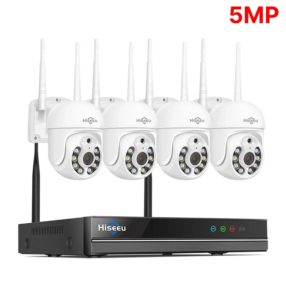 WiFi CCTV Security Camera System 10CH NVR Kit