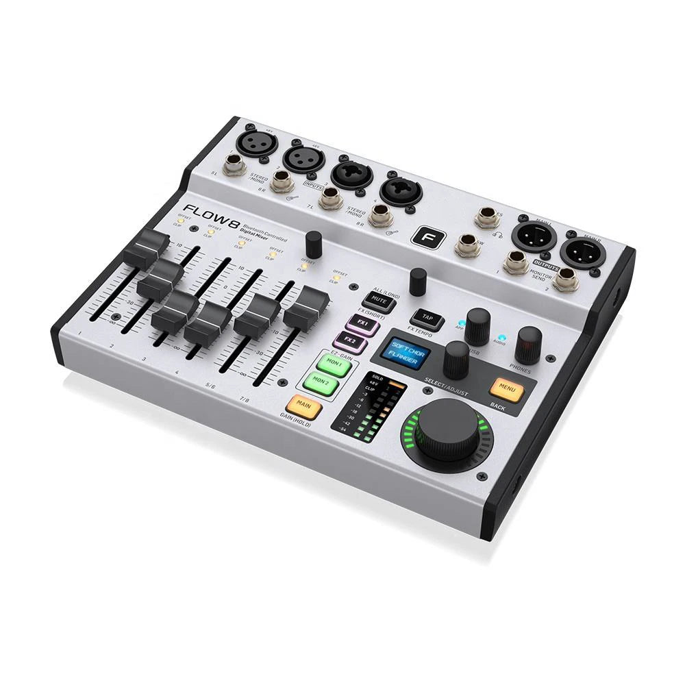 Digital Mixer with 48V Phantom Power & Bluetooth