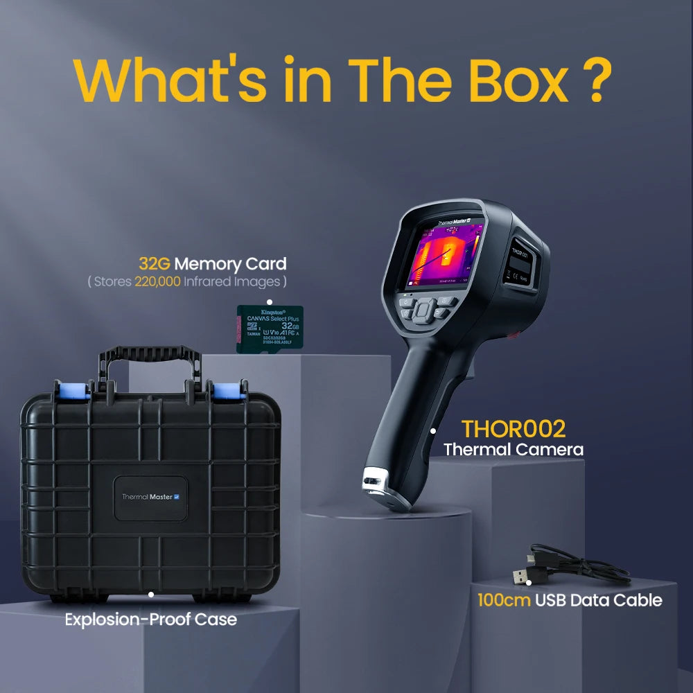 Portable Thermal Imager 512×384 Resolution 4X Zoom