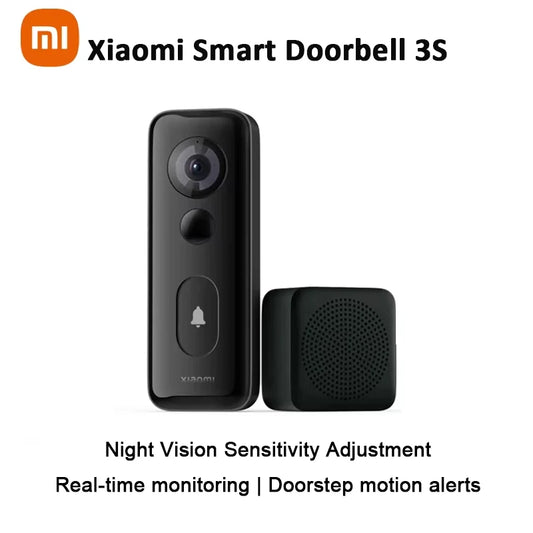 Wireless Smart Doorbell Camera Waterproof with AI Detection