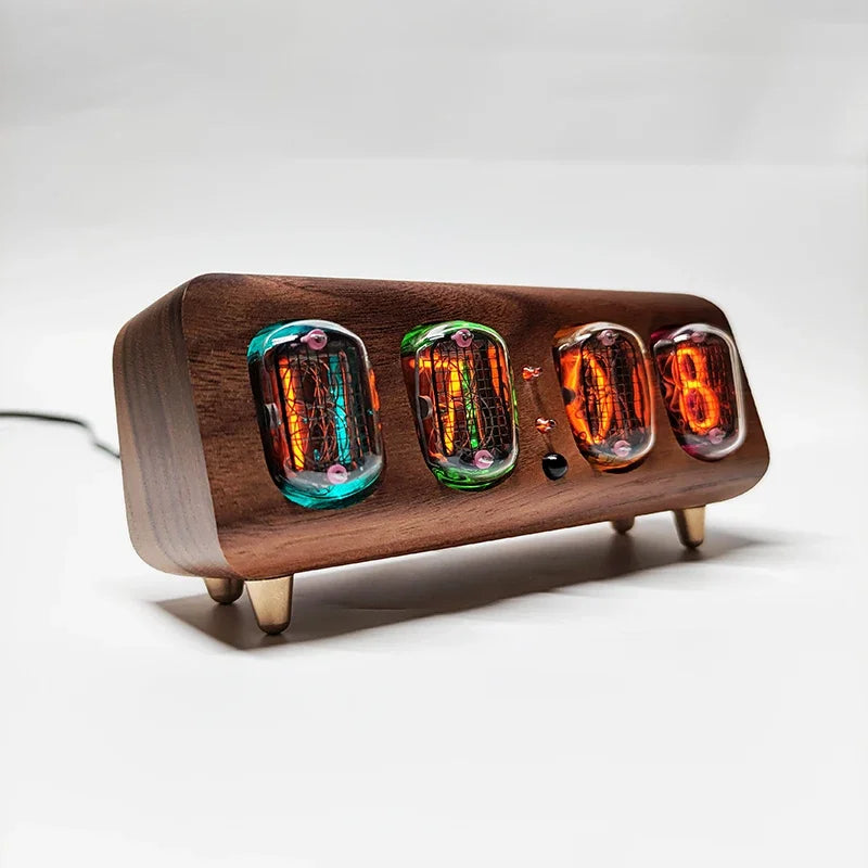 Retro Nixie Tube Digital Clock Bluetooth Smart Display