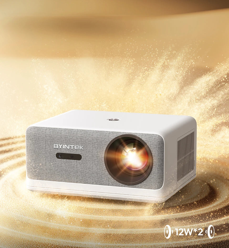 Portable Smart Projector 1080p 4K Support WiFi 6