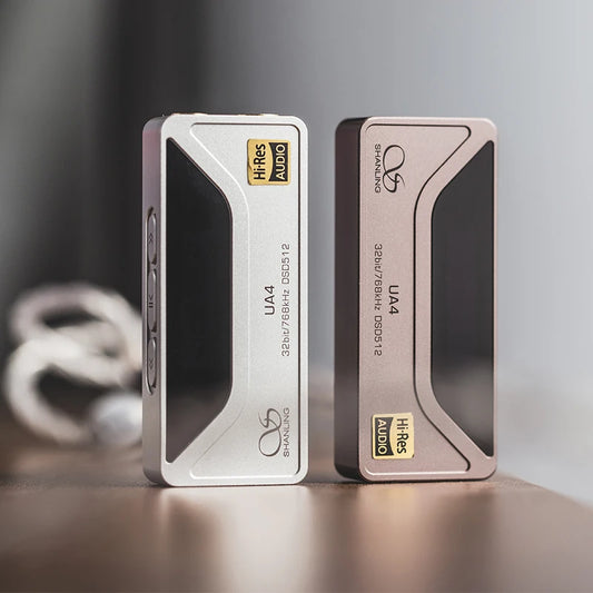 Portable HiFi USB DAC and Headphone Amplifier Titanium