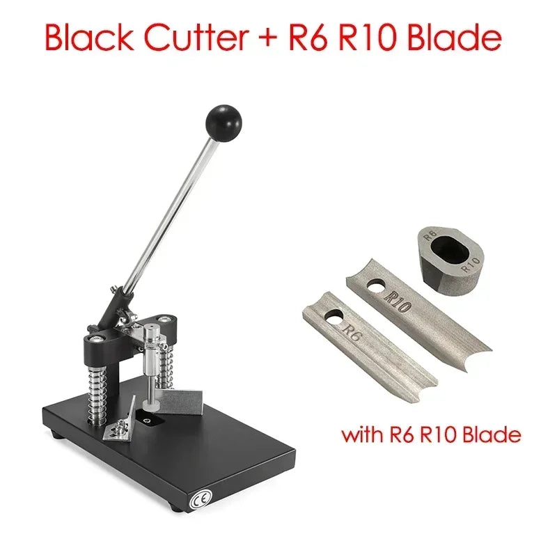 Heavy Duty Metal Corner Rounder Cutter R6 R10 Manual Machine
