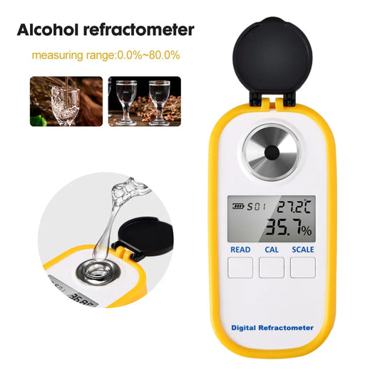Portable Beer Alcohol Meter for Home and Professional Use