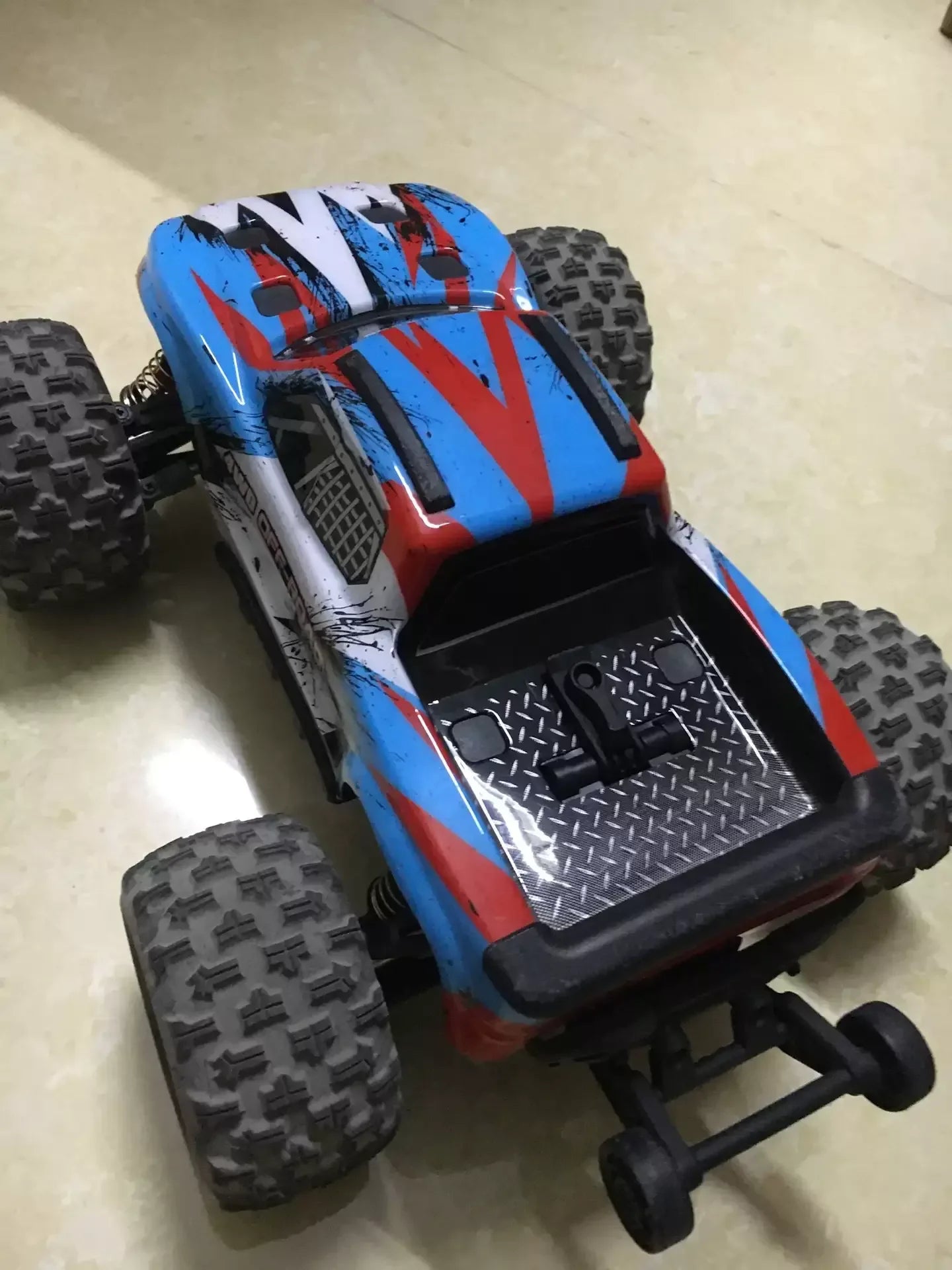 Brushless 4WD High Speed Off Road RC Truck Blue 1/16