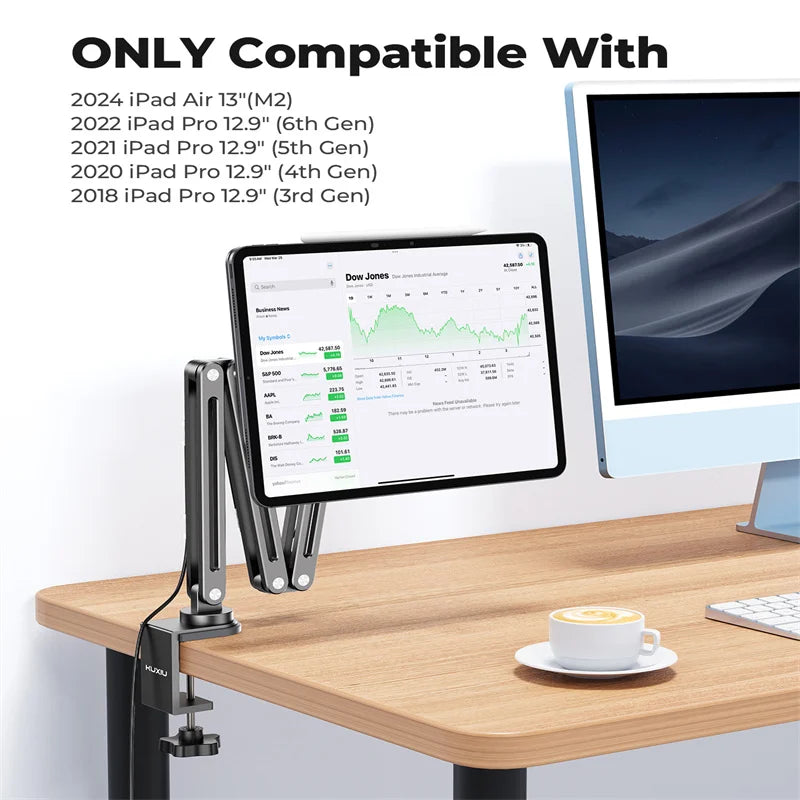 Adjustable Wireless Charging Stand for iPad Air 13in M2