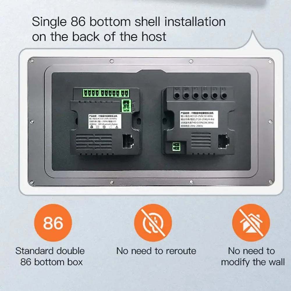 Q10 Smart Home Centre Panel with Knob and ZigBee Gateway