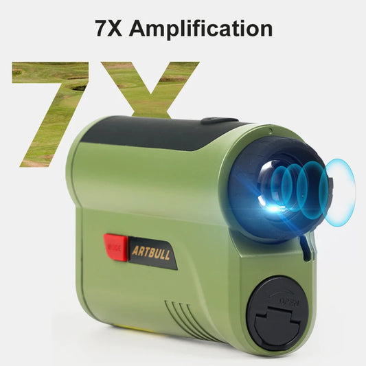 1200Yard Laser Rangefinder with 7X Magnification OLED Display