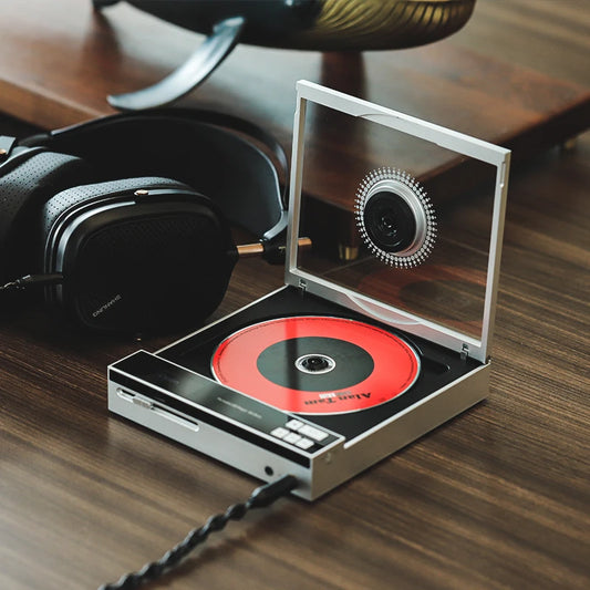 Portable CD Player with AKM DAC and Bluetooth 5.3