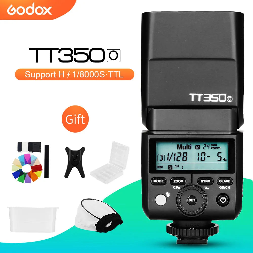 TT350O Wireless TTL Speedlite Flash for Olympus Cameras