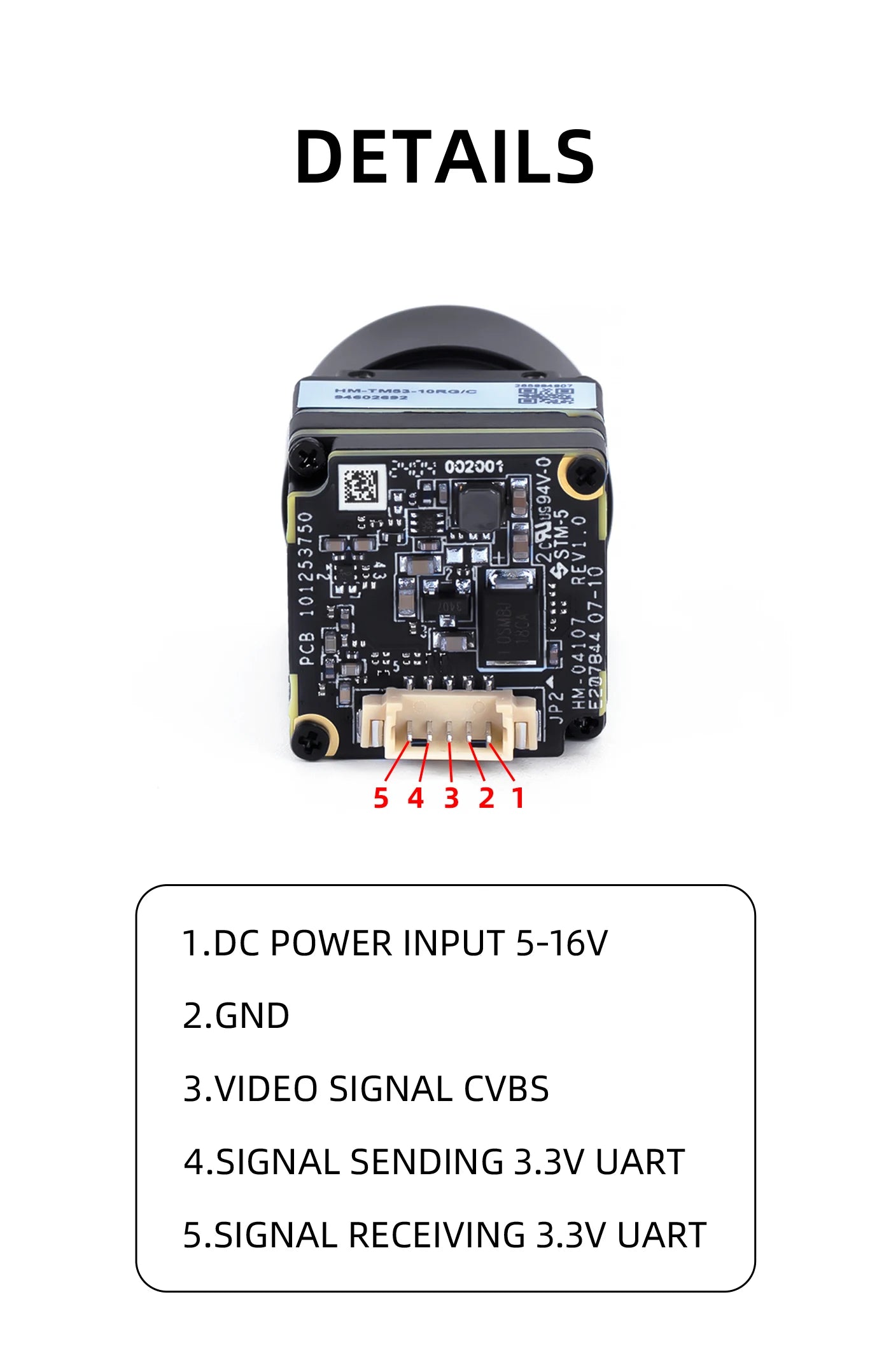 Portable 256×192 Thermal Camera Module for FPV Drones