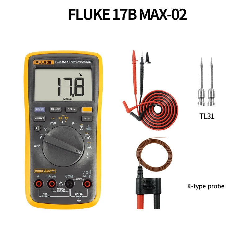 Digital Multimeter Auto Range with Voltage Current Resistance