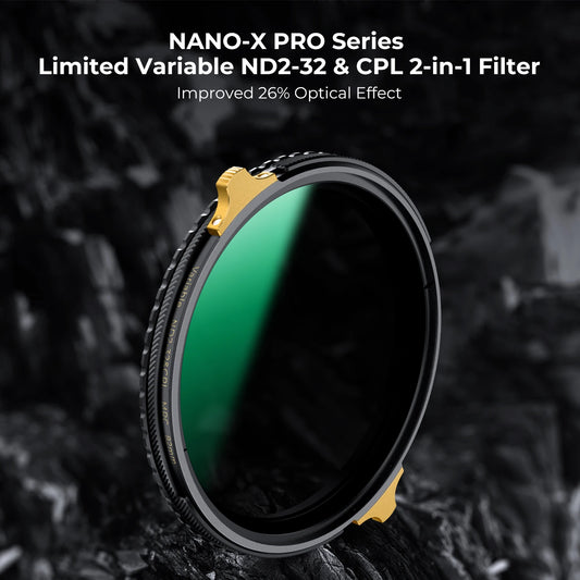 82mm 2in1 CPL and ND Filter for DSLR Lenses