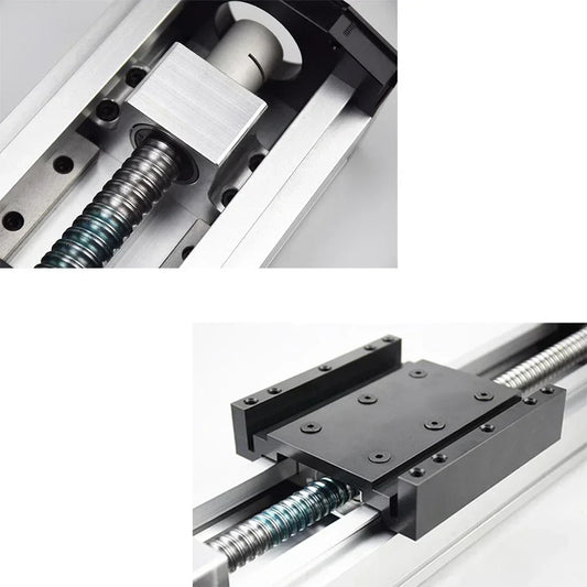 Compact 57mm Stepper Bracket Linear Stage – 800mm Stroke