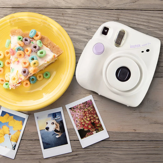Portable Pink Mini SE Instant Photo Camera