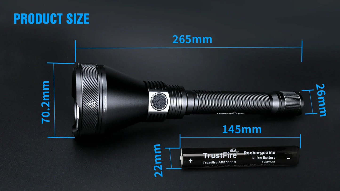 Ultra Tactical LED Flashlight High Power Hunting Kit