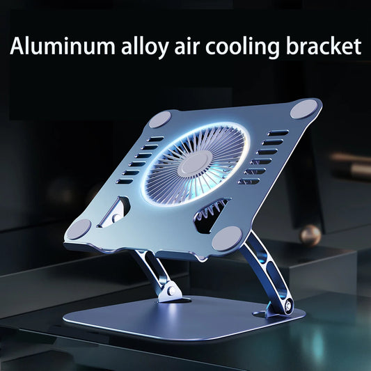 Adjustable Laptop Cooling Stand for Gaming and Office Use