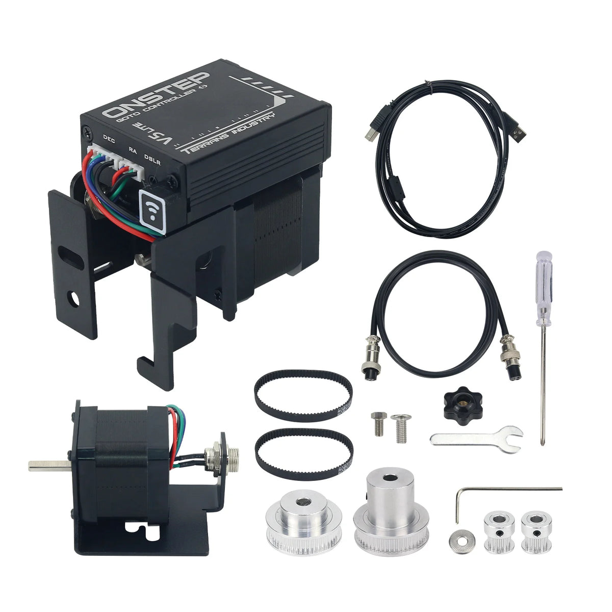 EQ3D V5 Lite GOTO Equatorial Mount Upgrade Kit