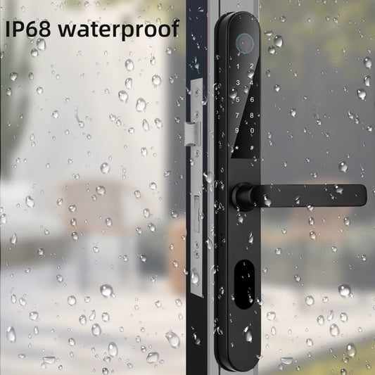 IP68 Waterproof Door Lock with Fingerprint & App