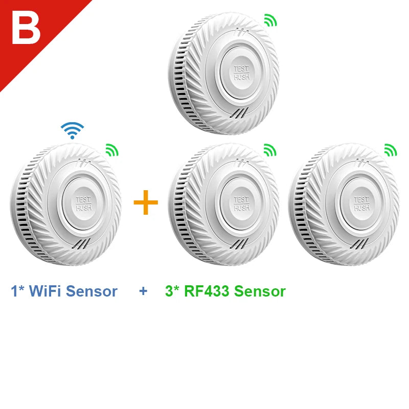 Home Fire Alarm with Multi-Device Interlinked Sensors