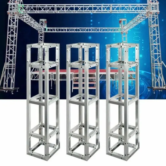 Three Piece Iron Square Truss Tower for Events and Performances