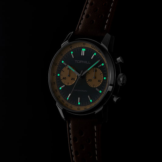 Pilot Chronograph Watch Sky Blue Military Edition