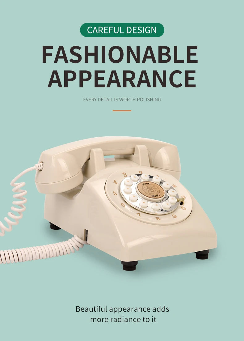 Retro White Telephone Audio Guestbook for Weddings and Events
