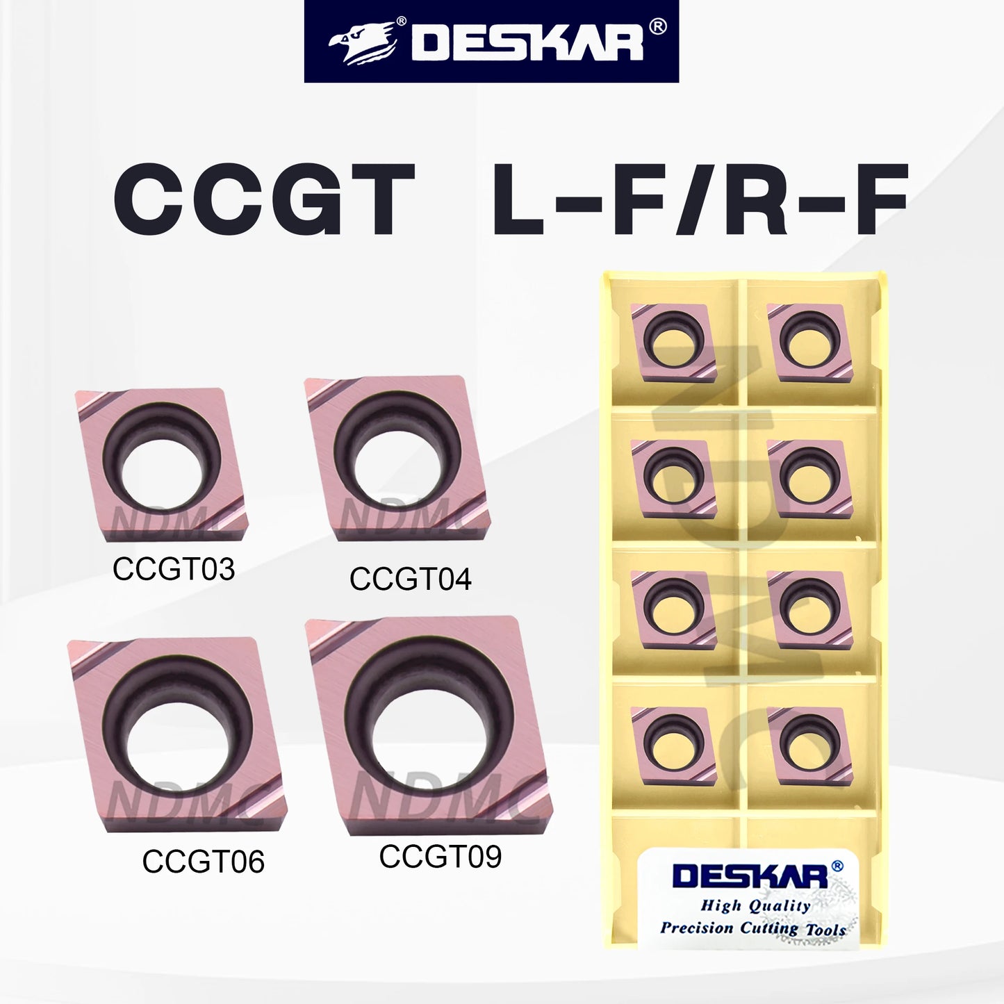 Precision CNC Rhombus Turning Blade LF6018