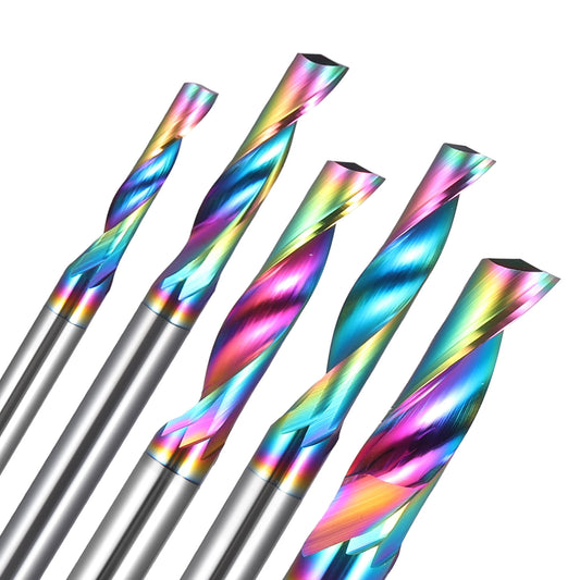 10P 6.0mm x 22mm x 50L CNC End Mill, DLC Coating