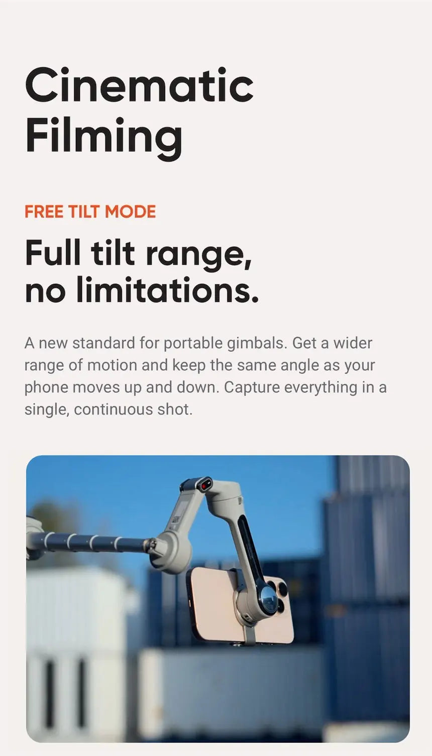 Portable AI Phone Stabilizer for Smooth Video Capture
