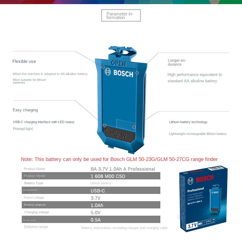 Professional 50M Laser Rangefinder for Accurate Measurements