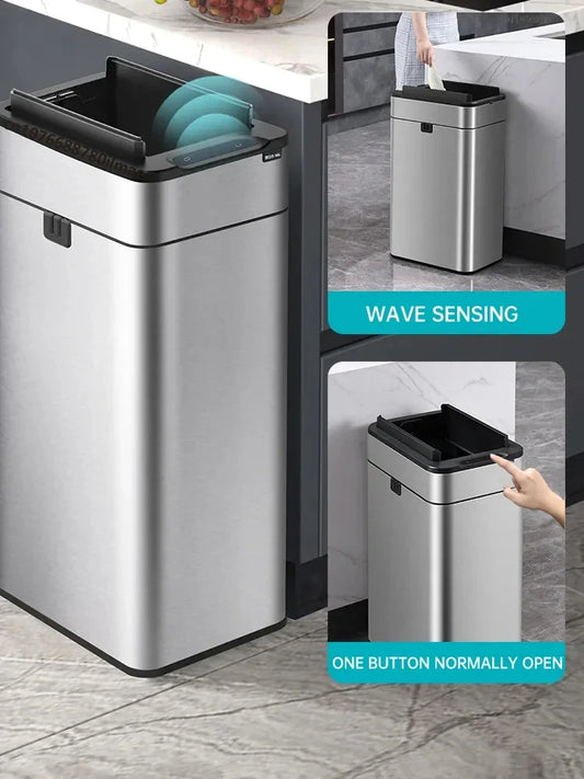 60L Automatic Touchless Kitchen Waste Bin