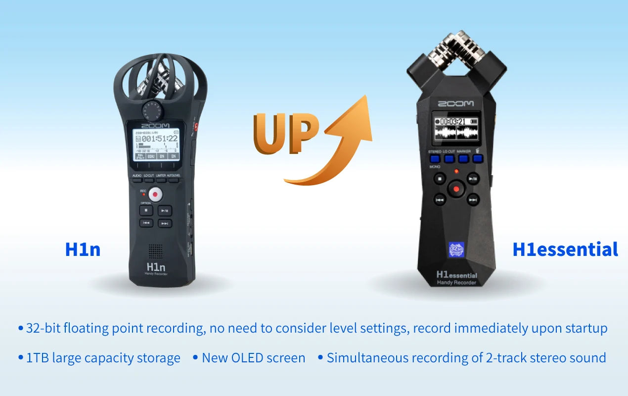 32-Bit Float Audio Recorder for Studio & Field