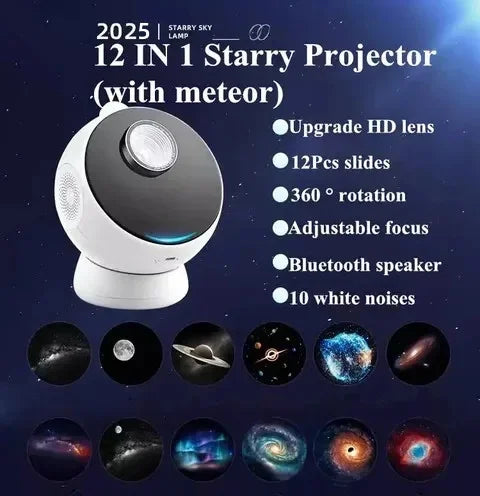 Ultra-Clear Meteor Planetarium Projector for Bedroom